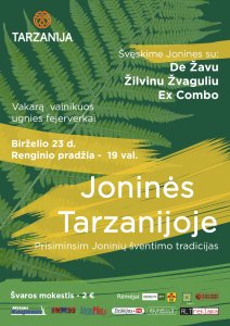 plakatas 212x300 Joninės Tarzanijoje 2017!